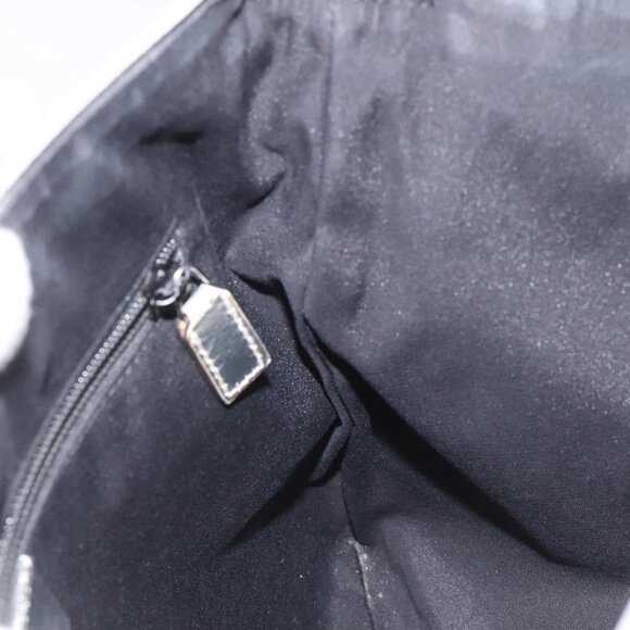 GUCCI GG Canvas Shoulder Bag Silver Blue 145857 Auth 110391 - Picture 10 of 16